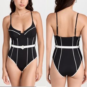 Solid & Striped | NWT! The Veronica One Piece In Blackout Size: XS